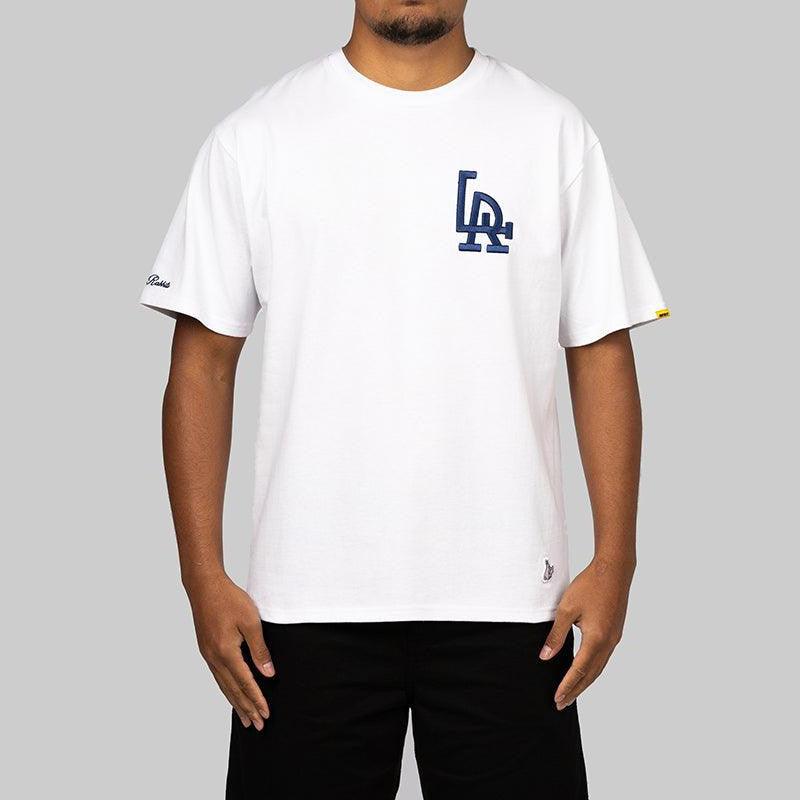 FR Logo Dragon #2 Embroidery T-Shirt - White - LOADED