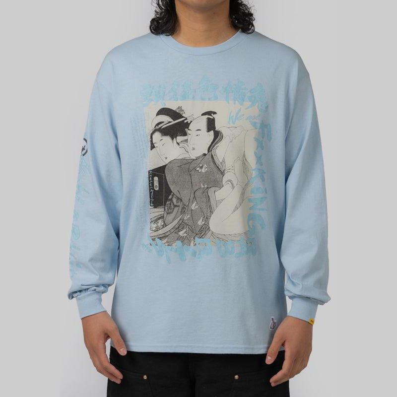 #FR2 Shunga Long Sleeve - Light Blue - LOADED