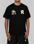 TOKYO CITY Souvenir Embroidery T-Shirt - Black