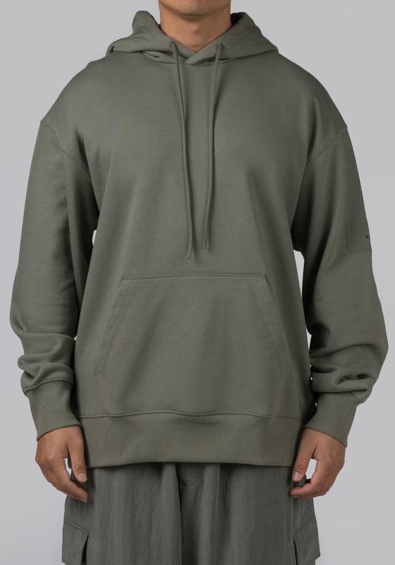 French Terry Hoodie - Stone Green - LOADED