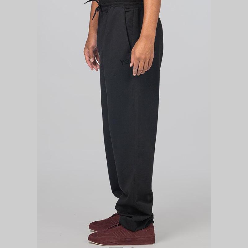 French Terry Straight Pant - Black - LOADED