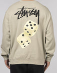 Fuzzy Dice Fleece Crew - Pigment Olive - LOADED