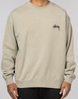 Fuzzy Dice Fleece Crew - Pigment Olive - LOADED