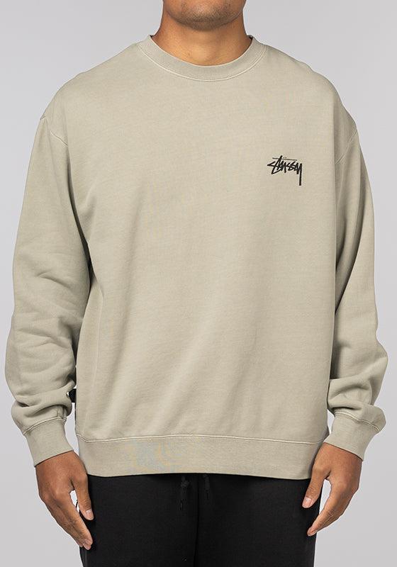 Fuzzy Dice Fleece Crew - Pigment Olive - LOADED