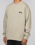 Fuzzy Dice Fleece Crew - Pigment Olive - LOADED