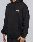 Fuzzy Dice Fleece Hoodie - Pigment Black - LOADED