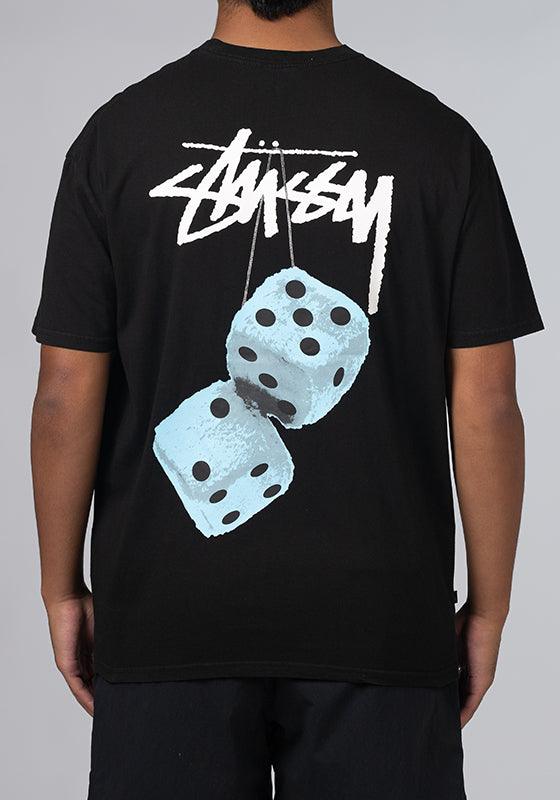 Fuzzy Dice T-Shirt - Pigment Black - LOADED