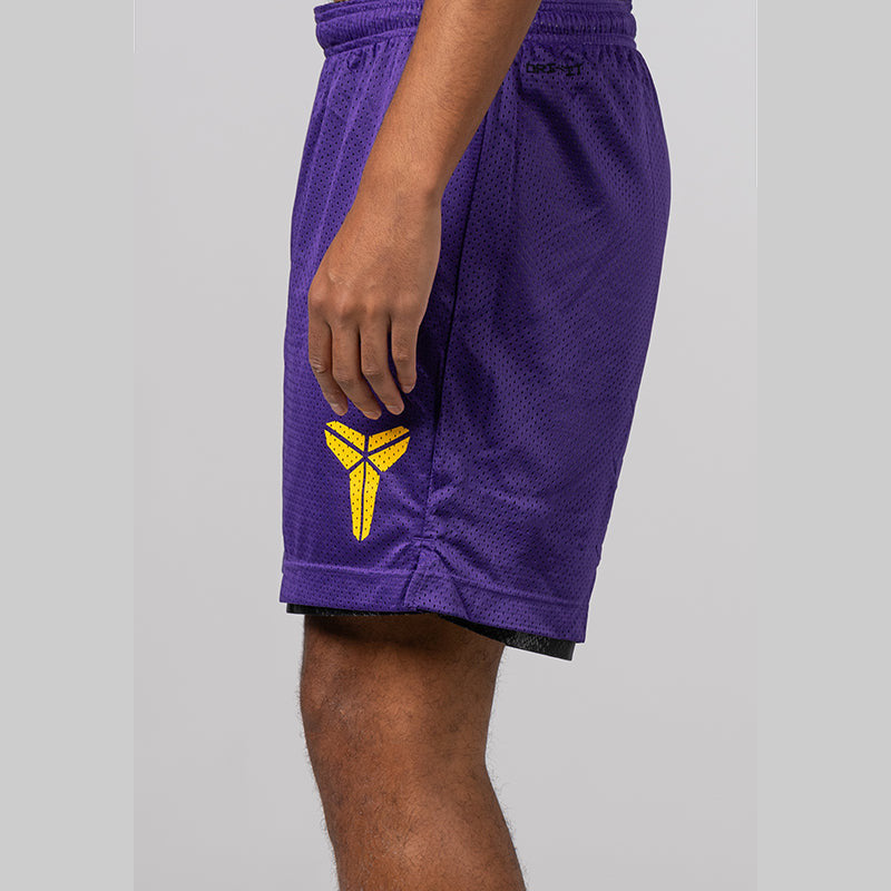 Kobe Dri-FI Black Mamba Reversible 6-Inch Short - Black/Field Purple