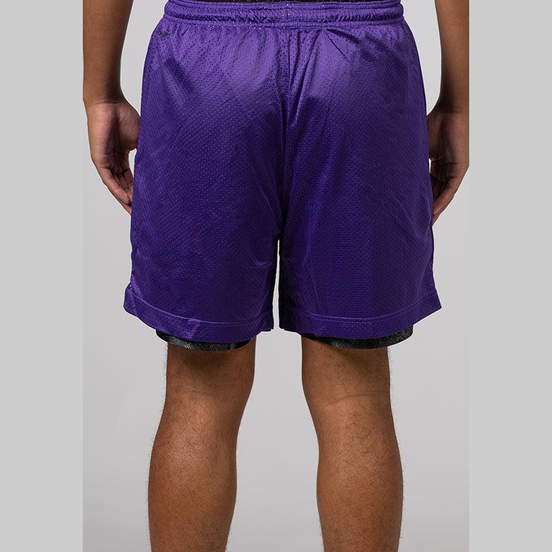 Kobe Dri-FI Black Mamba Reversible 6-Inch Short - Black/Field Purple