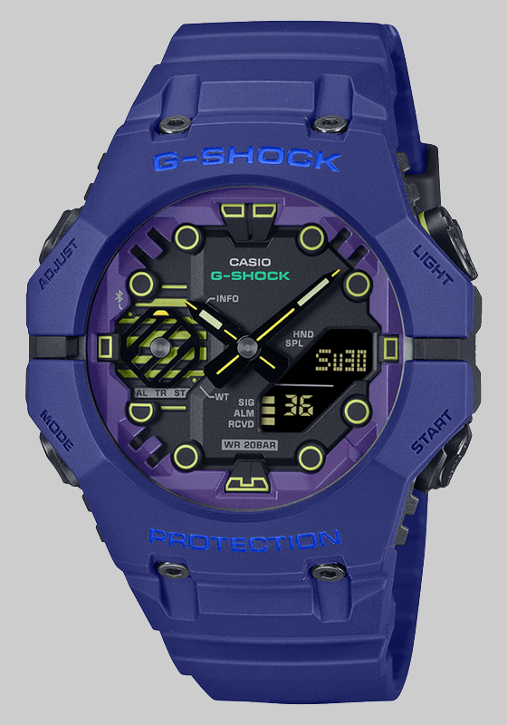 GAB001CBR-2DR - Sci-Fi Blue Watch - LOADED