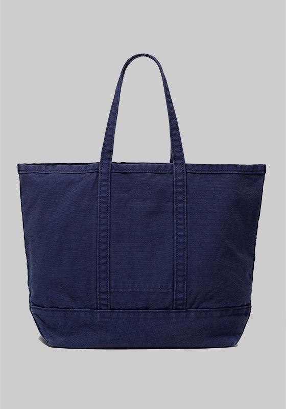 Garment Dyed Tote Bag - Blue - LOADED