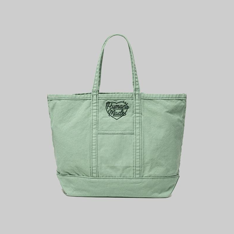 Garment Dyed Tote Bag - Green - LOADED