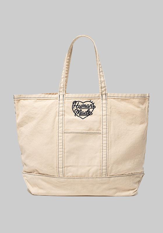 Garment Dyed Tote Bag - White - LOADED