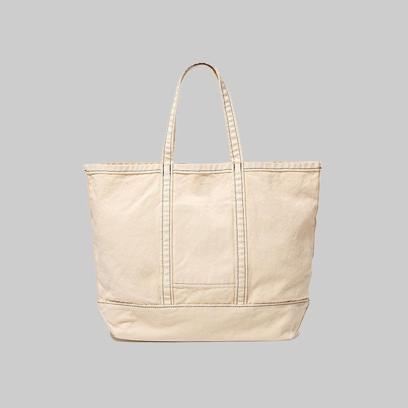 Garment Dyed Tote Bag - White - LOADED