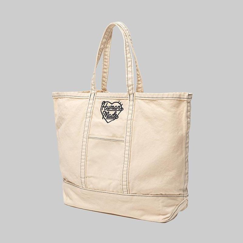 Garment Dyed Tote Bag - White - LOADED