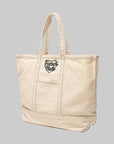 Garment Dyed Tote Bag - White - LOADED