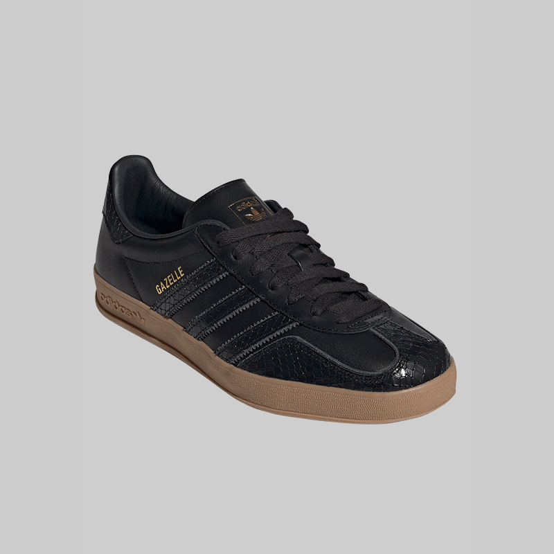 Gazelle Indoor - Black/Gum - LOADED