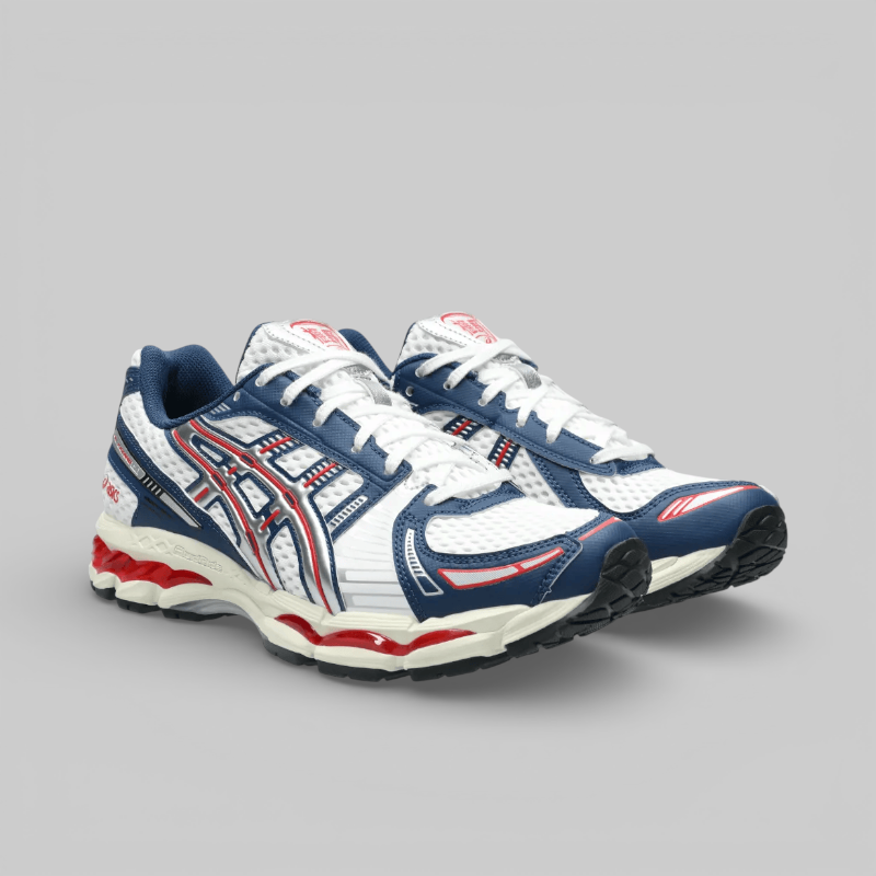 Gel-Kayano 12.1 - White/Independence Blue