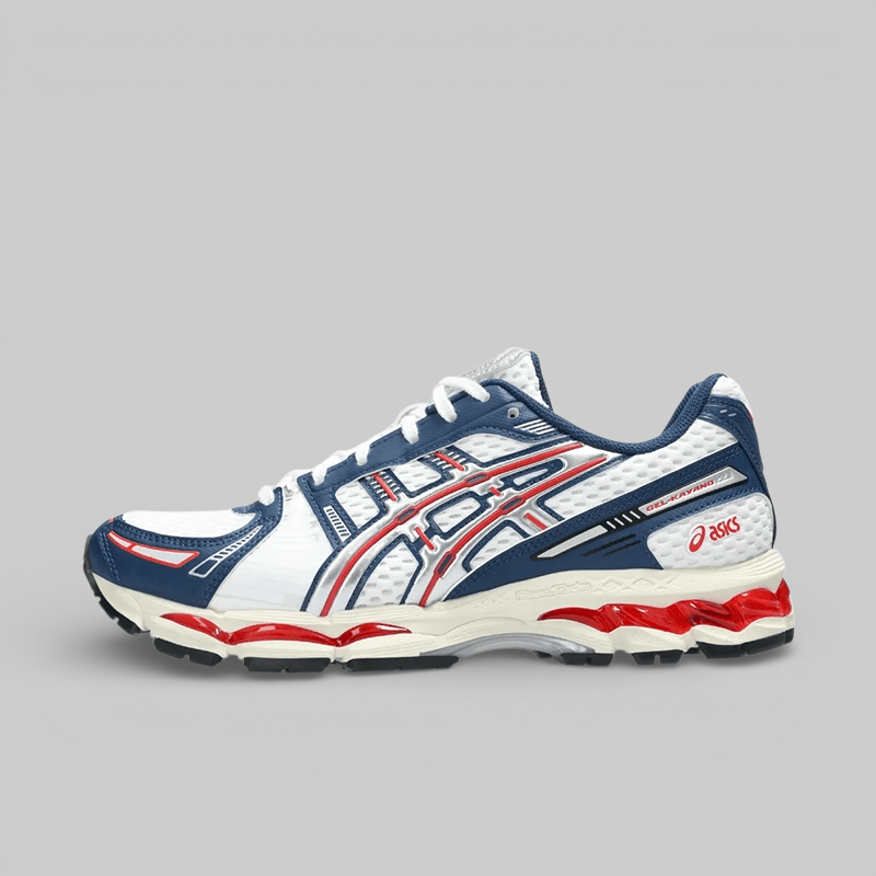 Gel-Kayano 12.1 - White/Independence Blue – LOADED