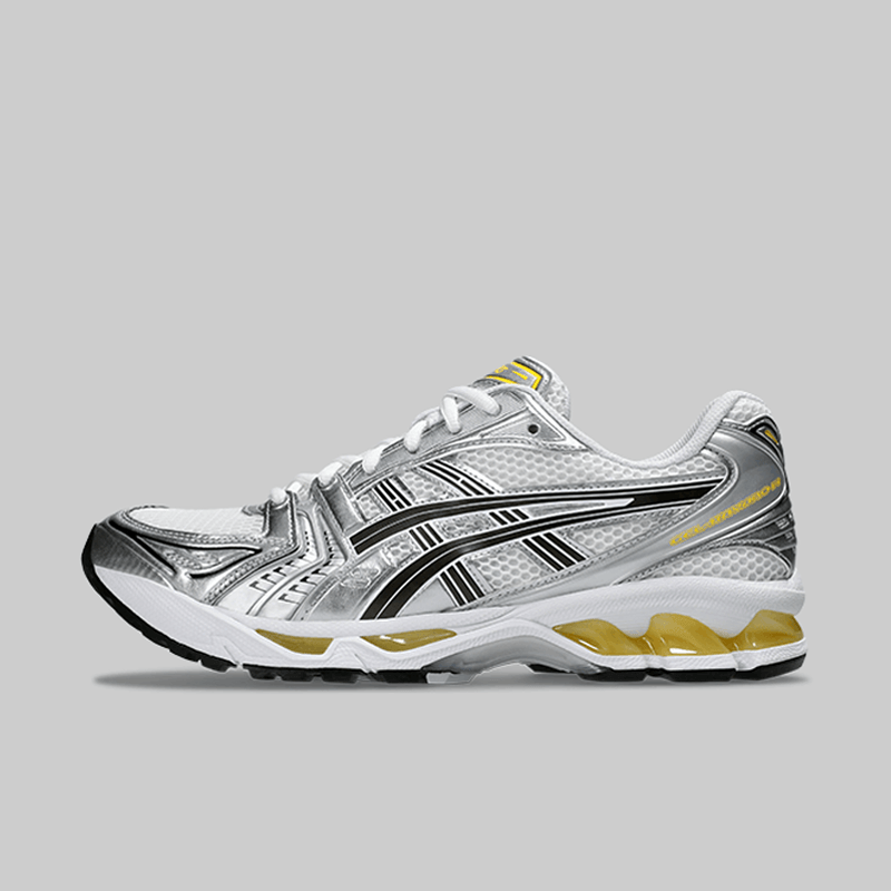 Gel-Kayano 14 - White/Tai-Chi Yellow - LAST PAIR