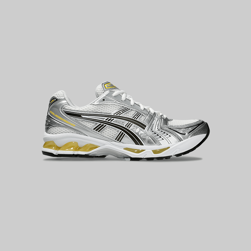 Gel-Kayano 14 - White/Tai-Chi Yellow - LOADED