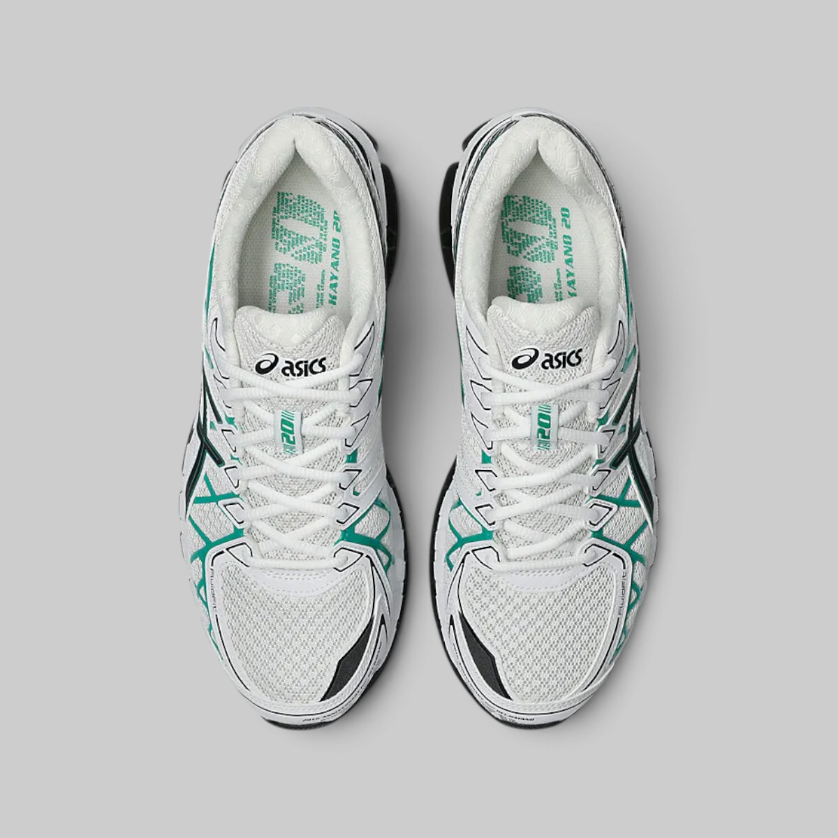 Gel-Kayano 20 - White/Edamame Green