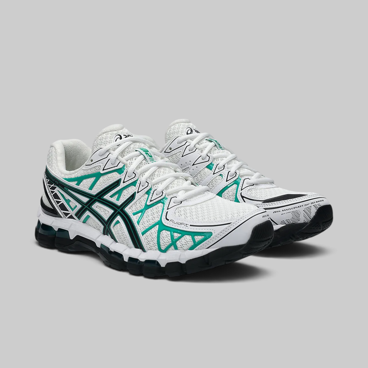 Gel-Kayano 20 - White/Edamame Green