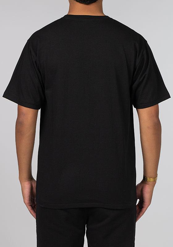 Glitter NYC Logo T-Shirt - Black - LOADED