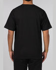 Glitter NYC Logo T-Shirt - Black - LOADED