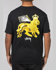 Gold Lion T-Shirt - Black - LOADED