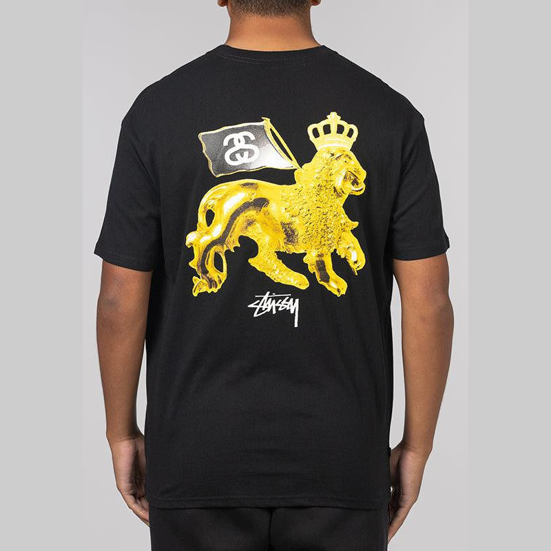 Gold Lion T-Shirt - Black - LOADED