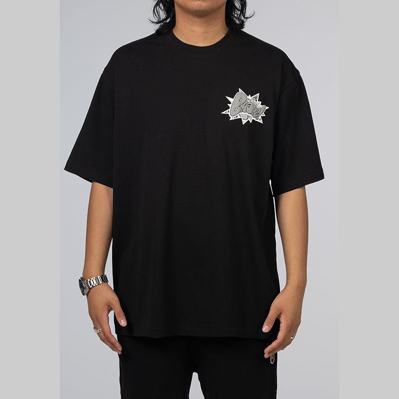 Graffiti Bape Relaxed Fit T-Shirt - Black - LOADED