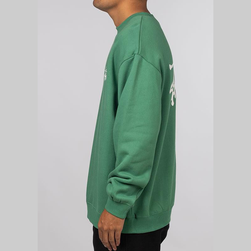 Graffiti LCB Fleece Crew - Pine - LOADED