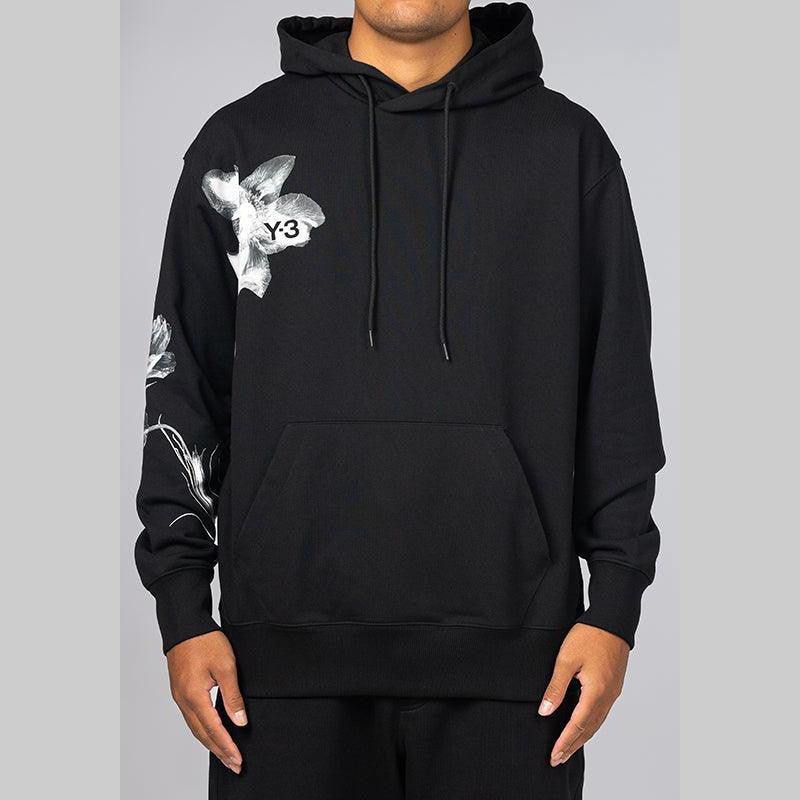 Graphic French Terry Hoodie - Black - LOADED