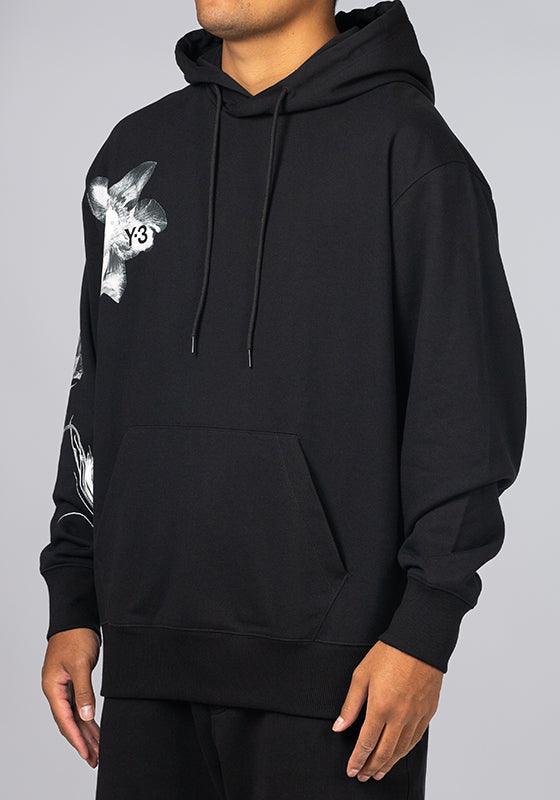 Graphic French Terry Hoodie - Black - LOADED