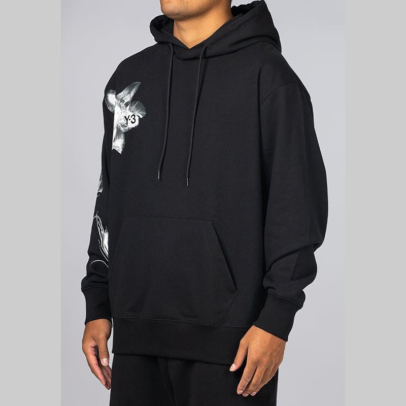 Graphic French Terry Hoodie - Black - LOADED