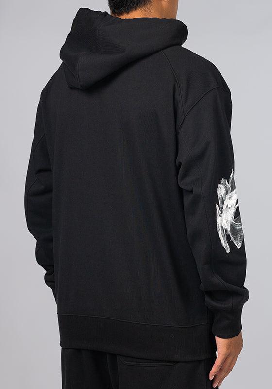 Graphic French Terry Hoodie - Black - LOADED