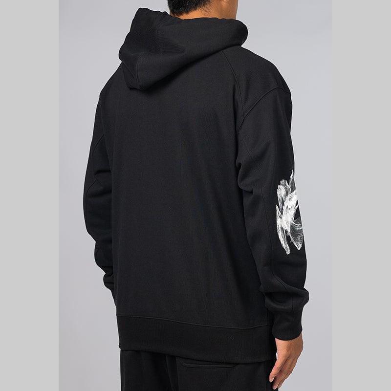 Graphic French Terry Hoodie - Black - LOADED