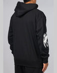 Graphic French Terry Hoodie - Black - LOADED