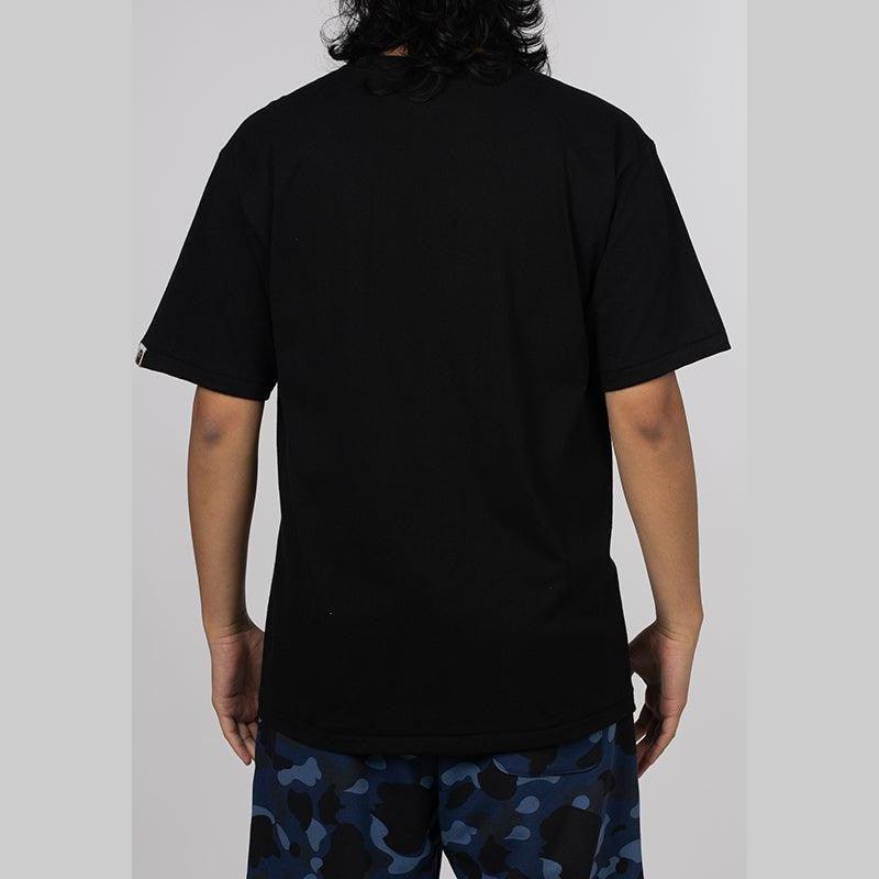 Hand Draw Pattern By Bathing Ape T-Shirt - Black - LOADED