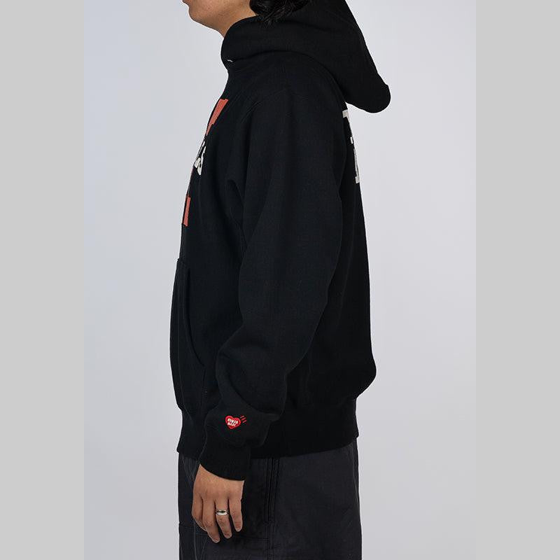 Heavyweight Hoodie - Black - LOADED