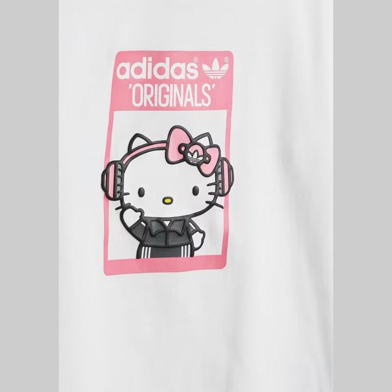 Hello Kitty Short Tee Set - White - LOADED