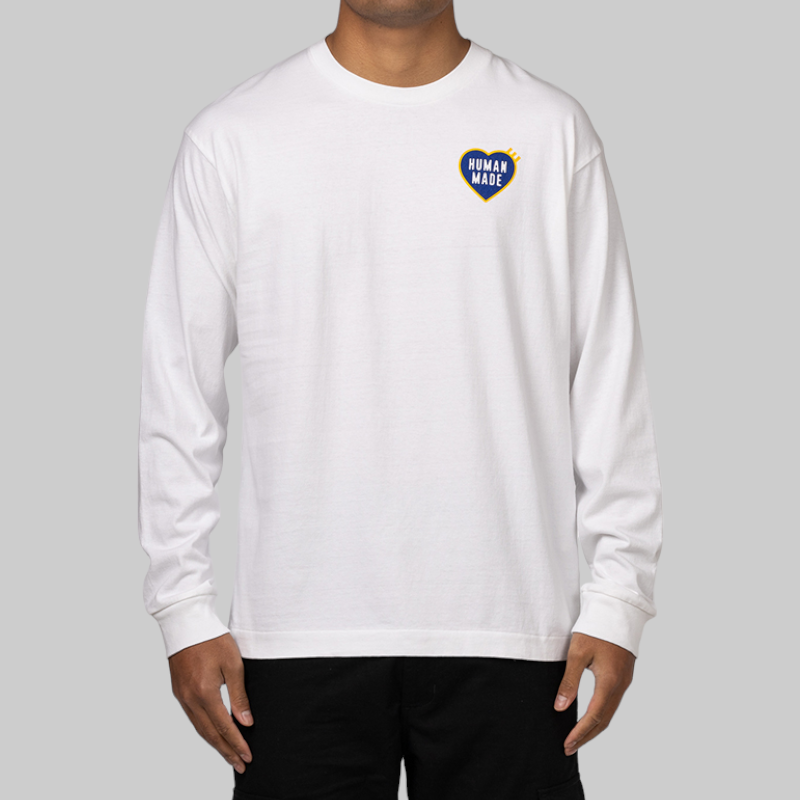 Graphic Long Sleeve - White