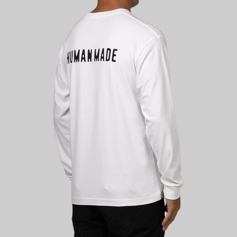 Graphic Long Sleeve - White