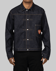 Denim Work Jacket Rigid - Indigo