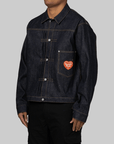 Denim Work Jacket Rigid - Indigo