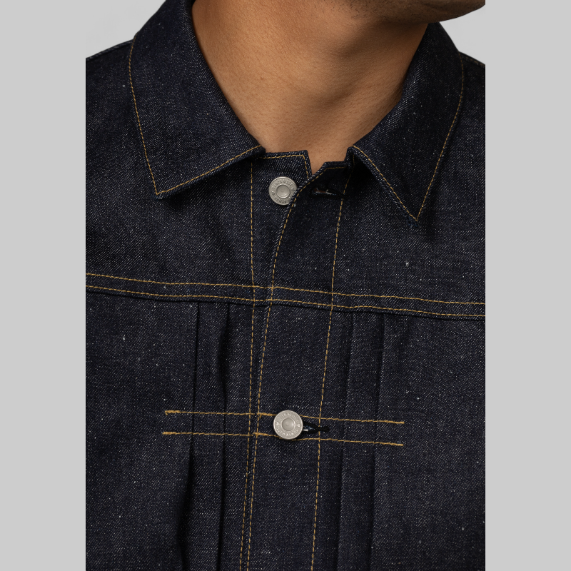 Denim Work Jacket Rigid - Indigo