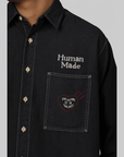 Stitch Work Shirt - Black