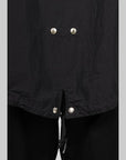 Hooded Coat - Black - LOADED