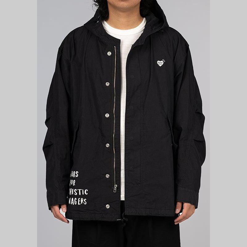 Hooded Coat - Black - LOADED